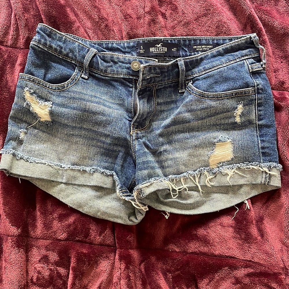 Blue Jean Shorts